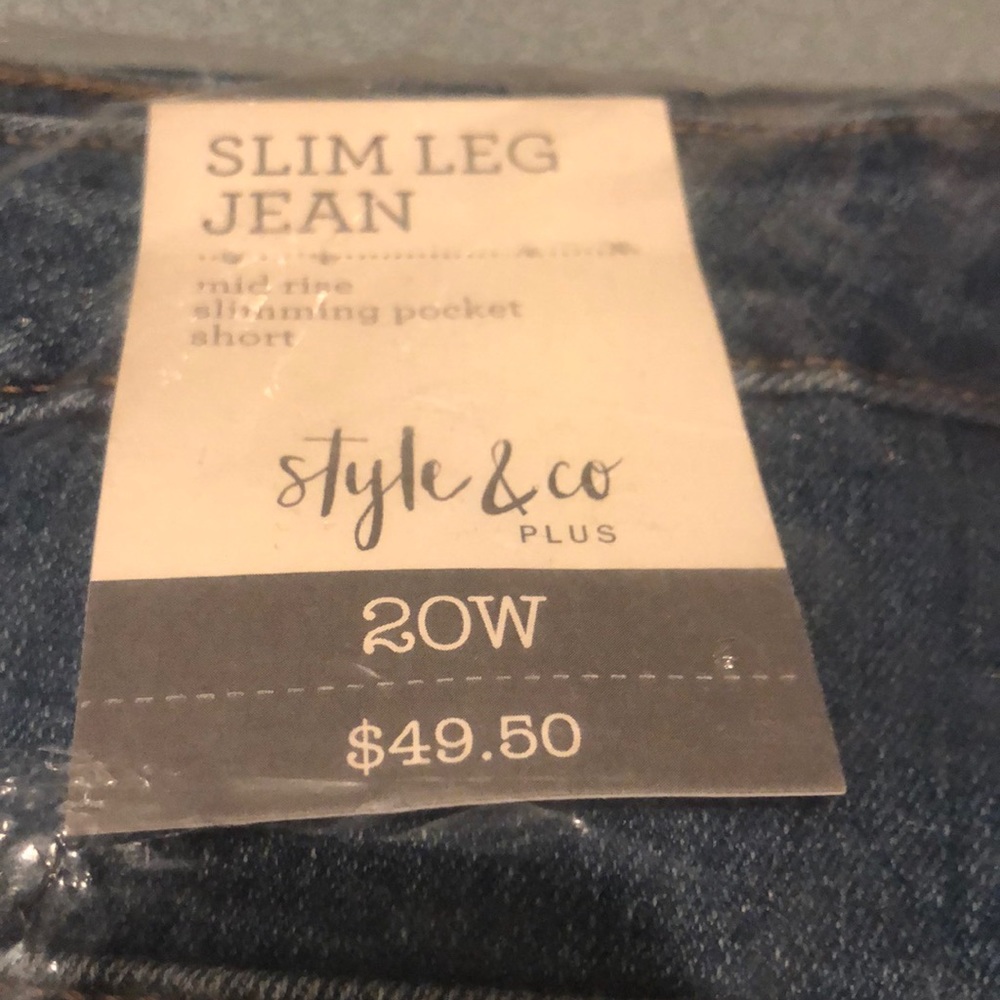 Style & Co Slim Leg Jeans